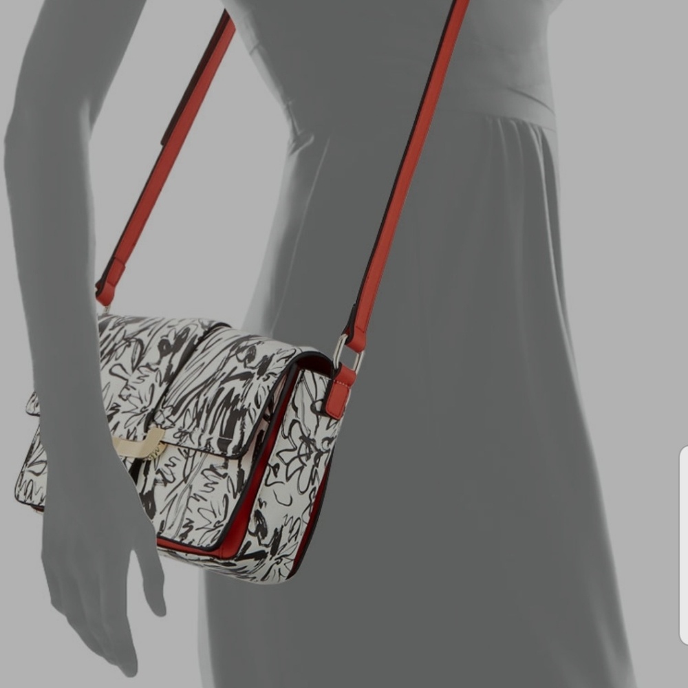French Connection Ellen Floral Print Crossbody